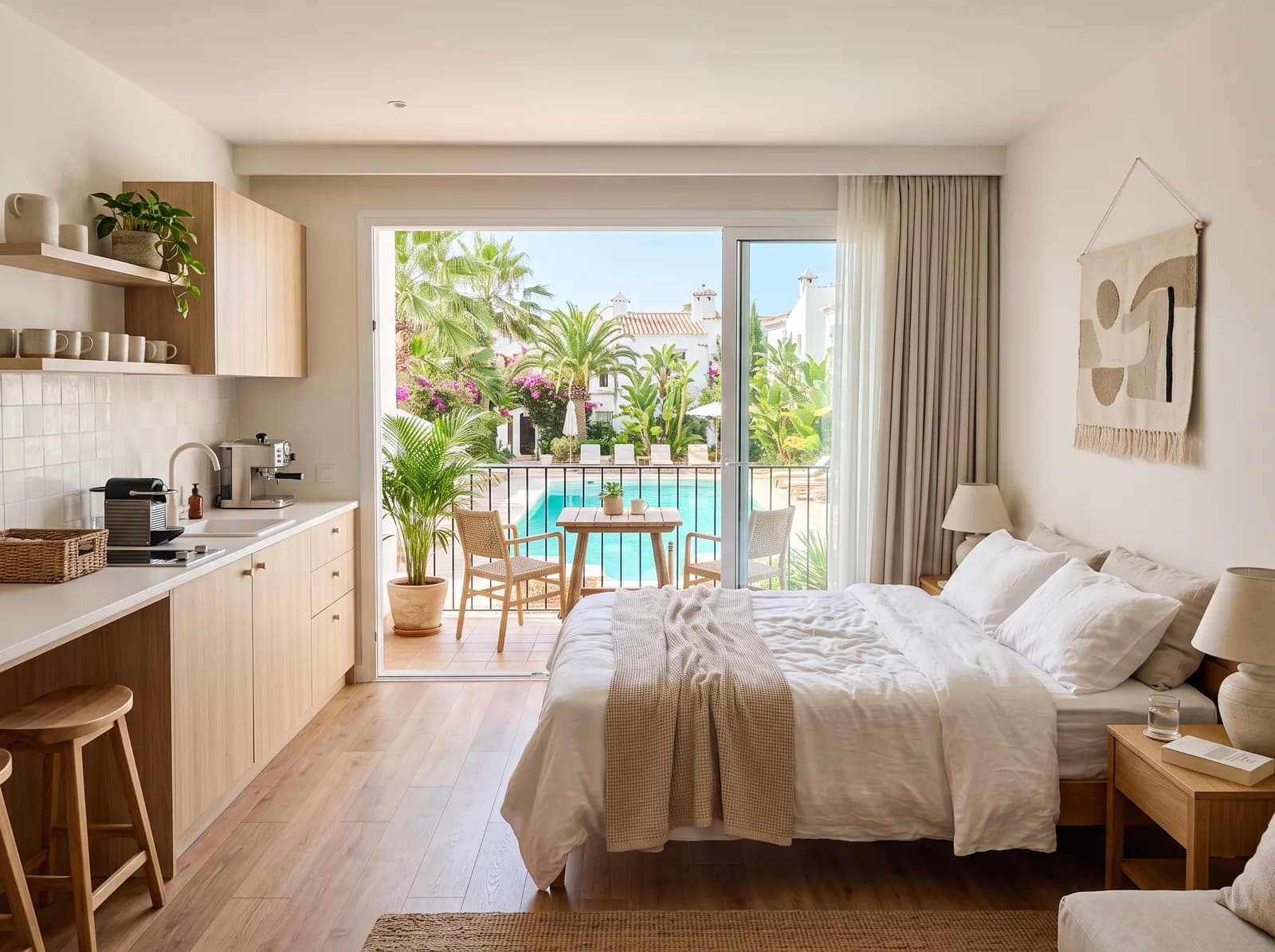 Studio with a balcony, Soho Square Residences