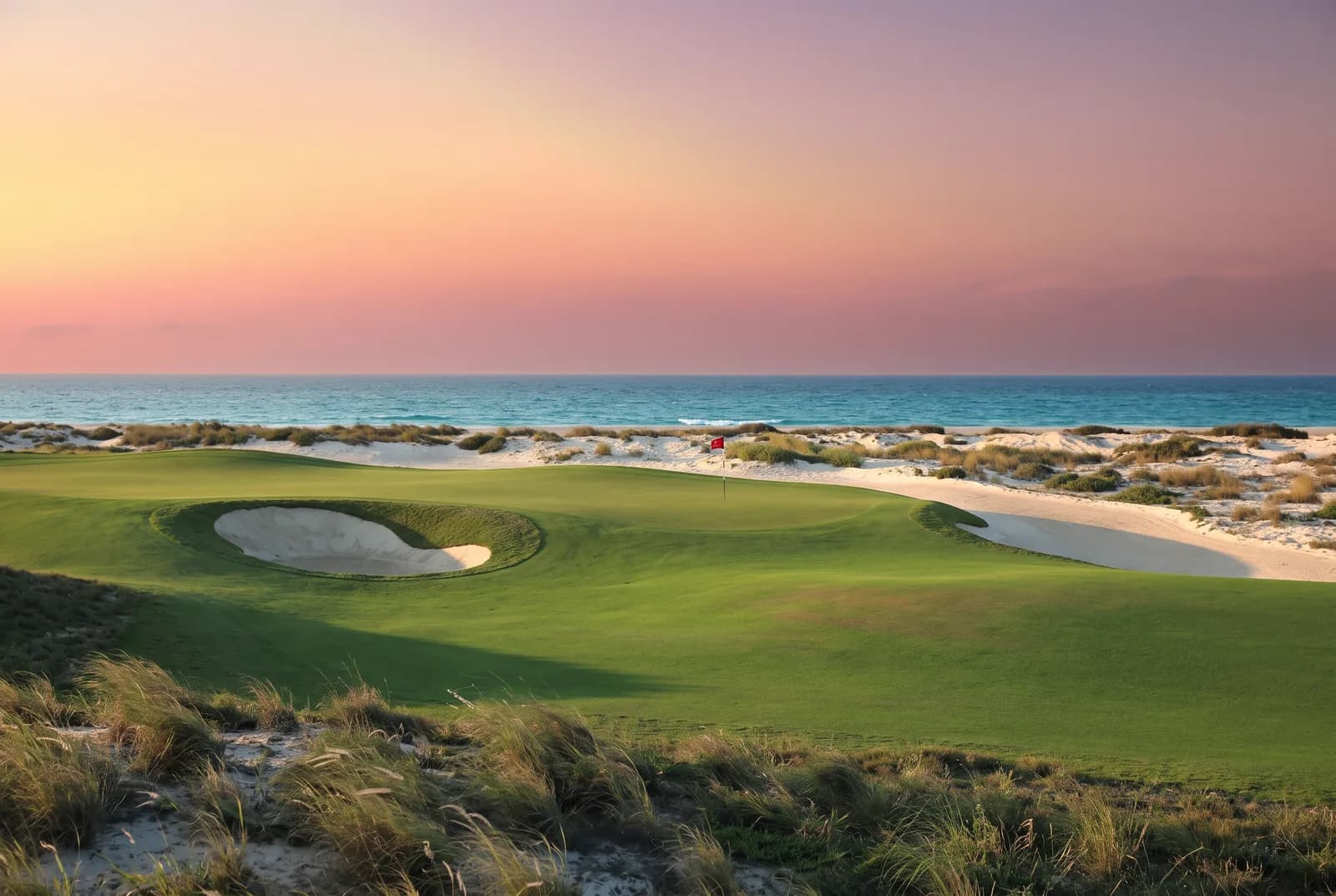 Le Saadiyat Beach Golf Club, voisin du resort
