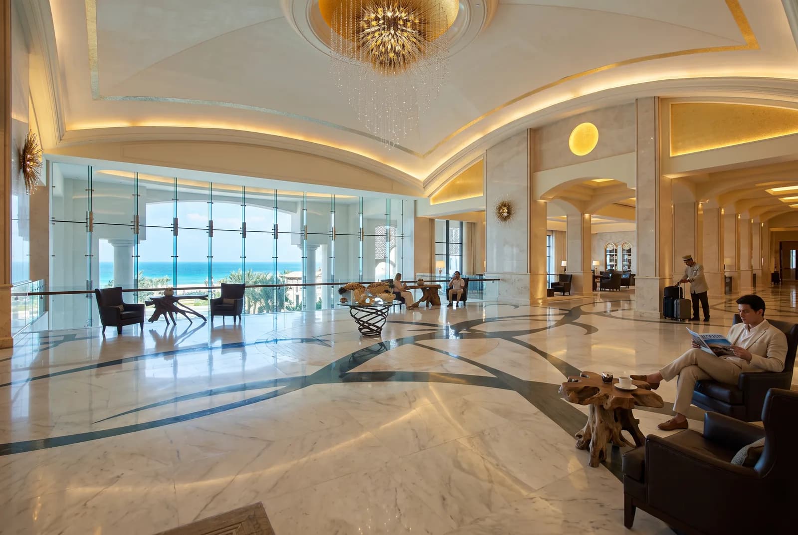 Hall d’accueil, St. Regis Saadiyat Island